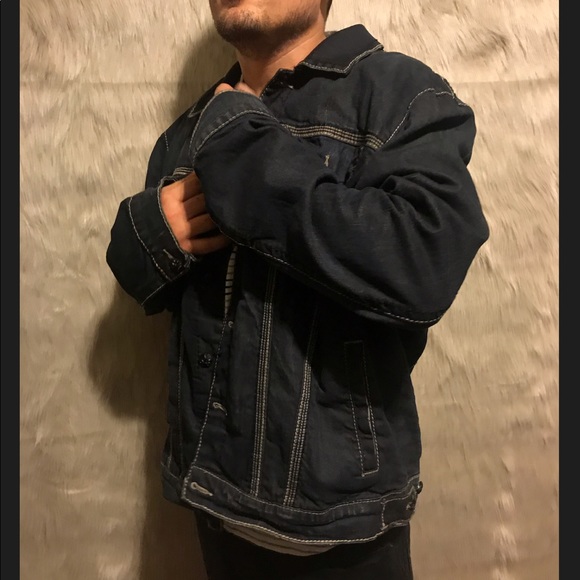 rock revival mens jean jacket